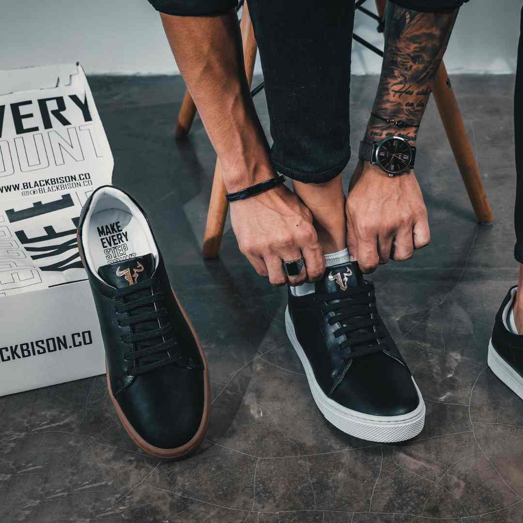 sneakers unisex negro